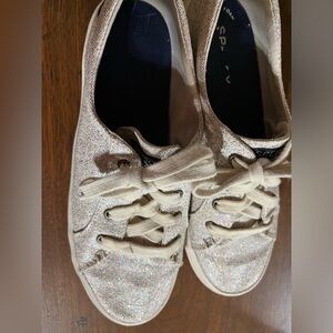 Sperry casual shoes— sparkly Very little wear—great condition!